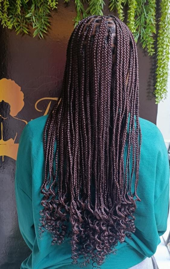 Knotless braids